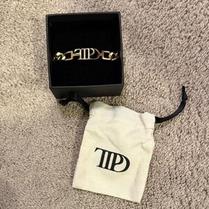 Taylor Swift TTPD Gold Bracelet - NEW IN BOX